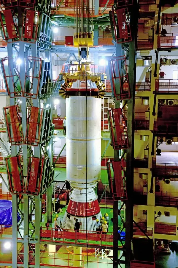ISRO Initiates HLVM3 Assembly for Gaganyaan Mission’s Inaugural Uncrewed Flight in 2025