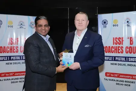How Did the ISSF “B” Coaches Course Conclude Successfully in New Delhi with 55 Coaches Graduating?