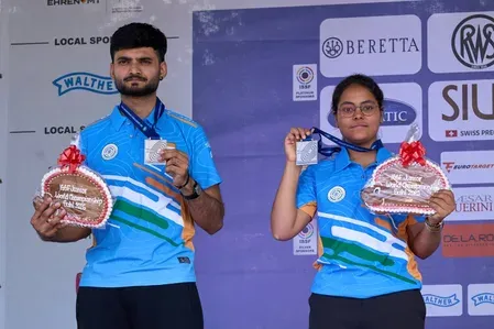 ISSF Junior WC 2026: Vanshika, Shiva Narwal win silver as India tops medal table with 16