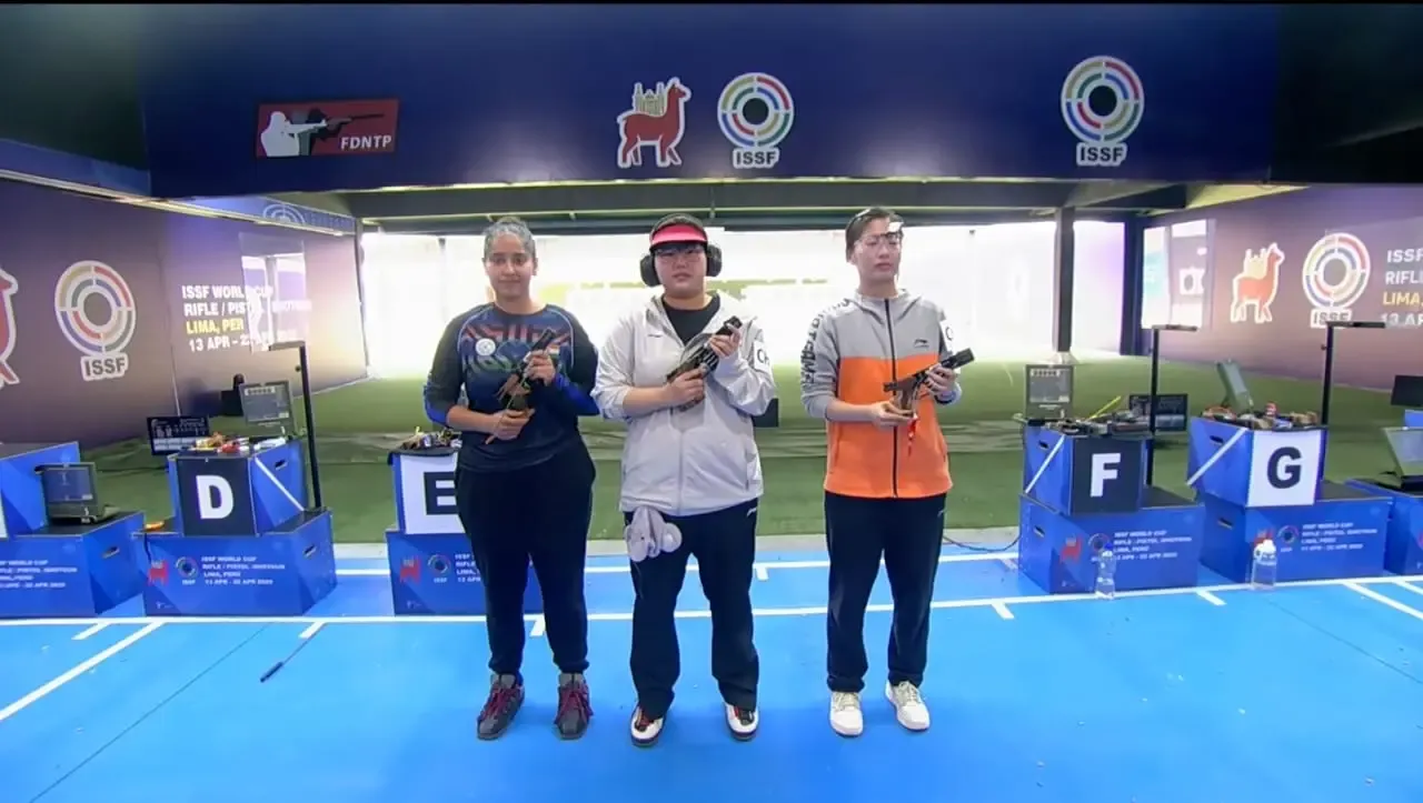ISSF World Cup: Simranpreet Kaur Secures Silver in Women's 25m Pistol