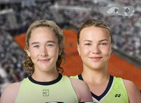 Andreeva-Shnaider win Italian Open doubles title 6-3, 6-3