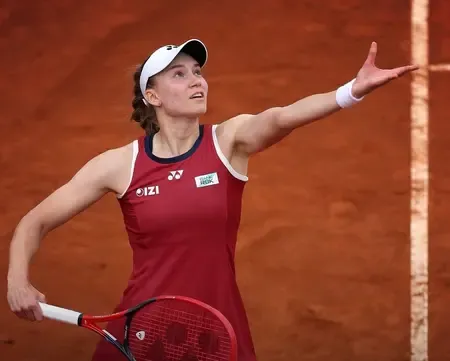 Rybakina powers past Eala 6-4, 6-3 to reach Italian Open last 16