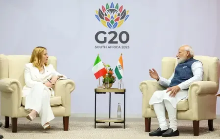 How Does Italian PM Meloni Show Solidarity with India Over the Red Fort Incident?