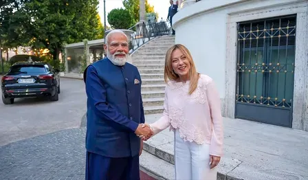 Italy-India ties stronger than ever: Meloni thanks Modi after record 1,413 days in office