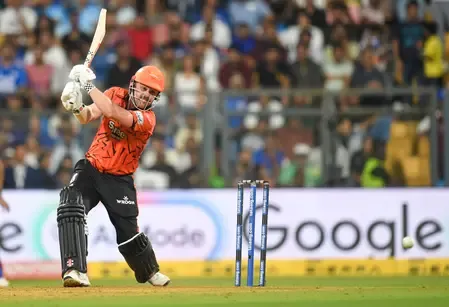 SRH chases 244 to stun MI at Wankhede; Head credits 'good space' after record win