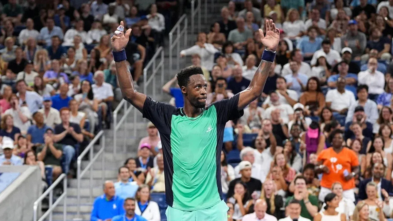 Gael Monfils bids Grand Slam farewell after US Open 2026 loss to Tien