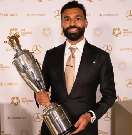 How Did Salah Make History with His Third PFA Player of the Year Award?