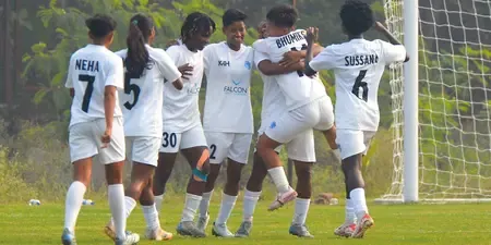 IWL 2025-26: Pyari Xaxa’s hat-trick run continues as Nita FA win again