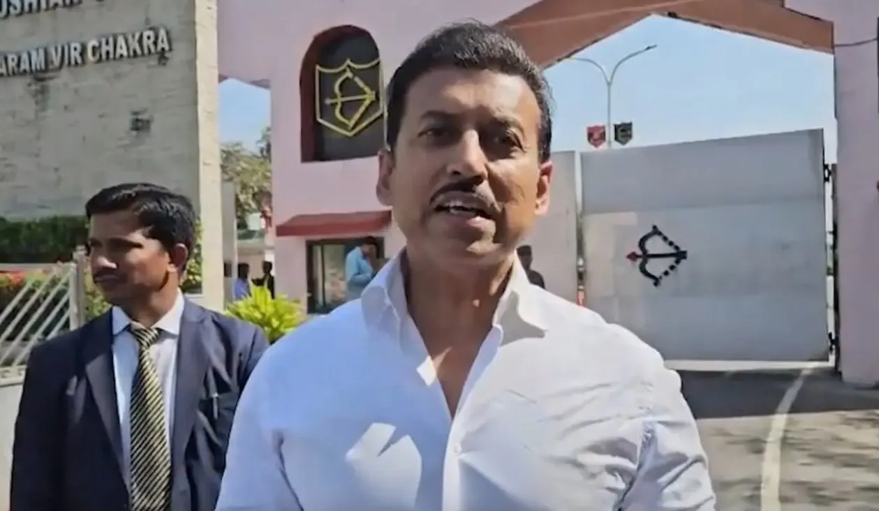 प्रेरणादायक लीडरशिप से जुड़ता है जनता: राज्यवर्धन सिंह राठौर