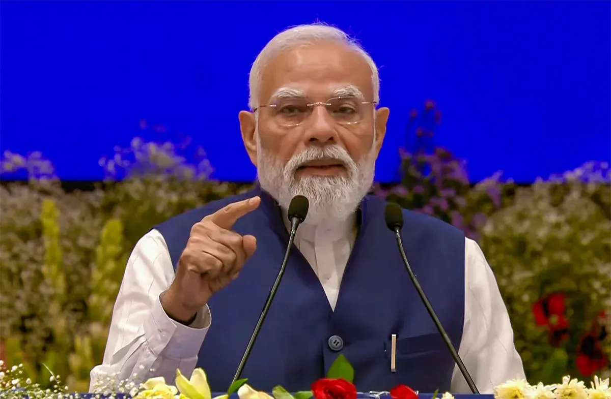 PM मोदी का NDA नेताओं को संबोधन: 'नेशन फर्स्ट' से अनुच्छेद 370 हटाया, भारत की GDP वृद्धि 7.7%