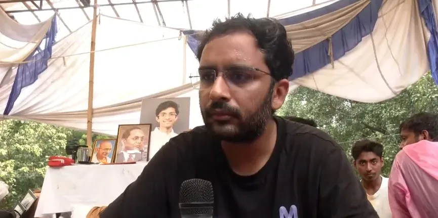 शिक्षा मंत्री धर्मेंद्र प्रधान का इस्तीफा नहीं तो जंतर-मंतर नहीं छोड़ेंगे: सीजेपी प्रवक्ता आशुतोष रांका