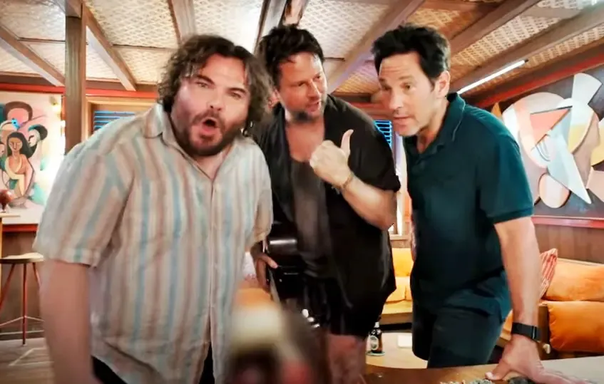 Jack Black and Paul Rudd Reveal New Cast for 'Anaconda Reboot'