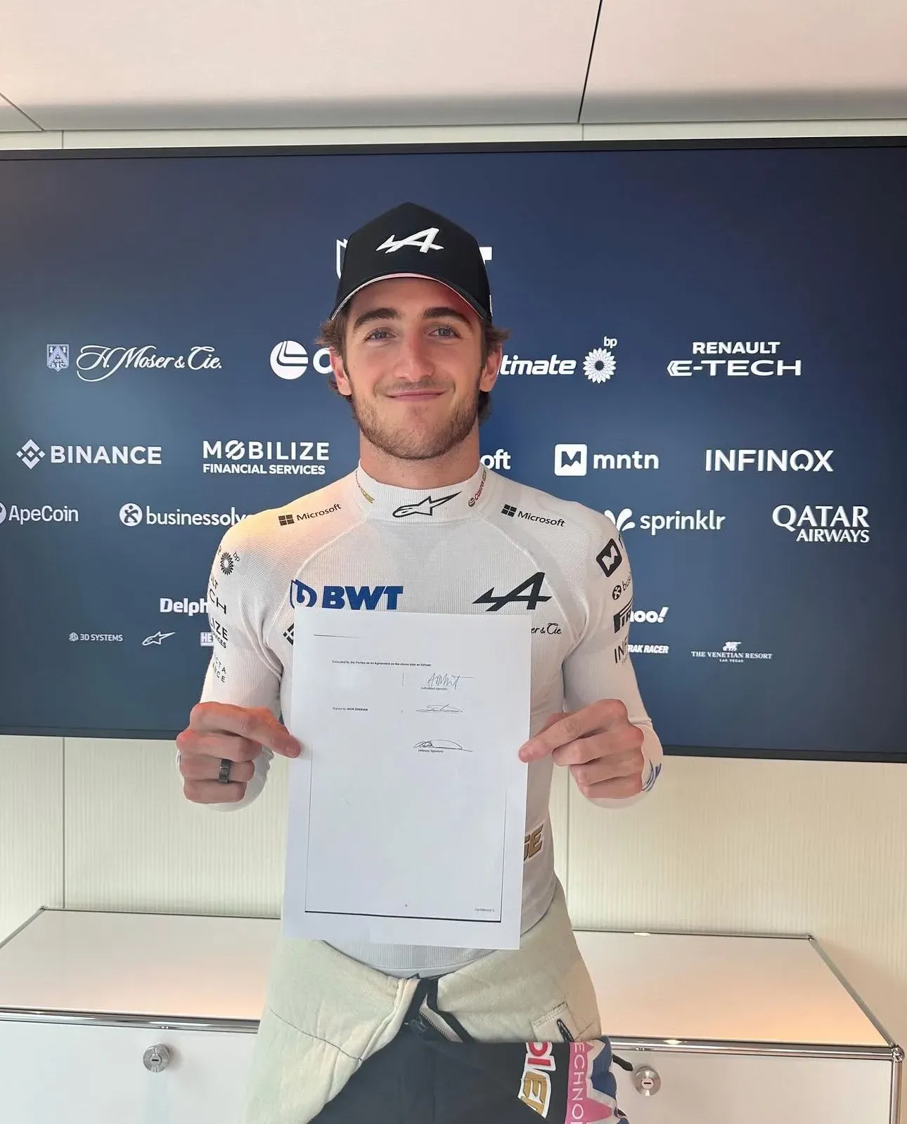 Jack Doohan Set to Compete in Abu Dhabi GP, Concluding Ocon's Time with Alpine