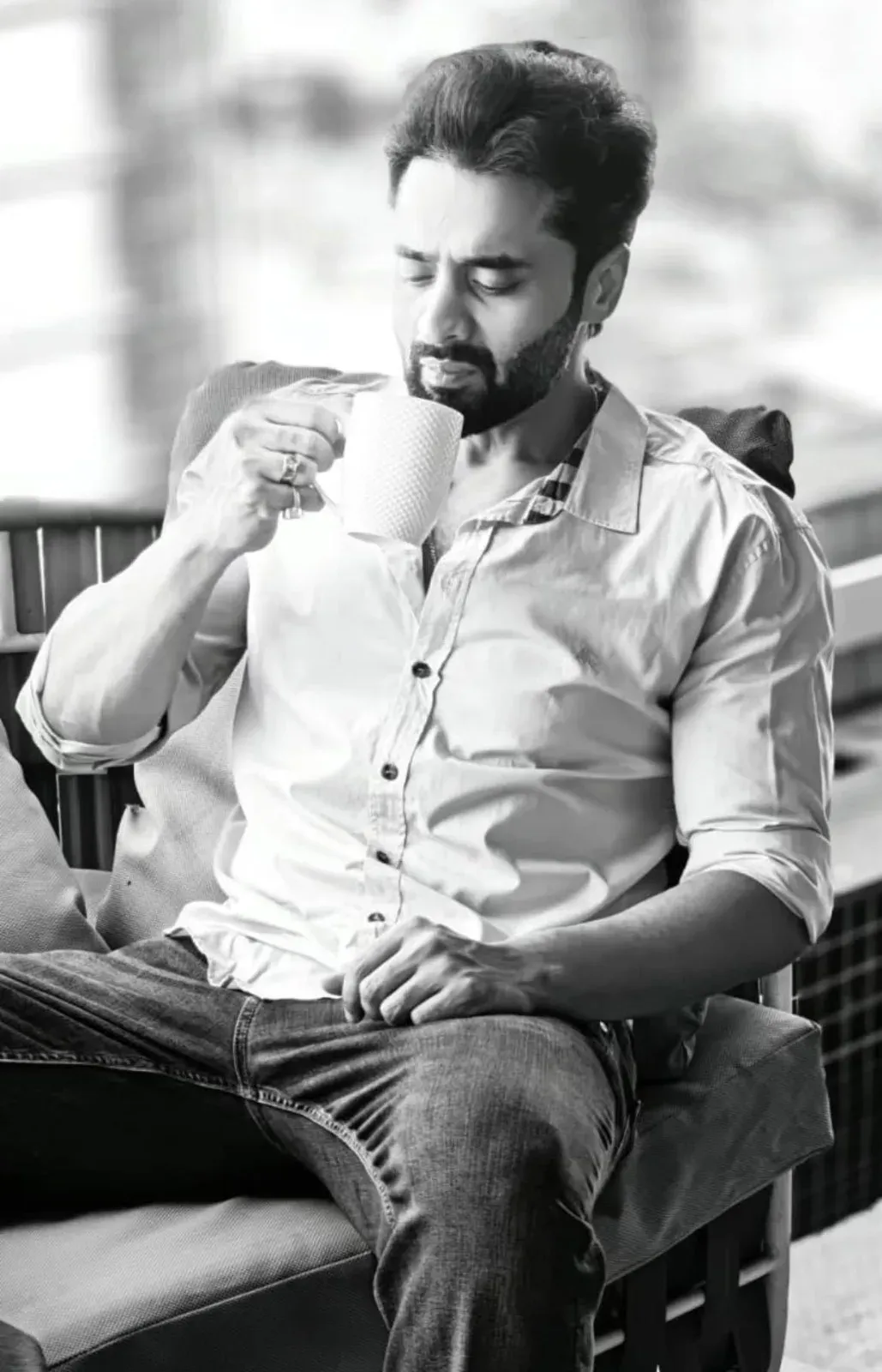 Jackky Bhagnani enjoys Mumbai monsoon from balcony amid busy work schedule