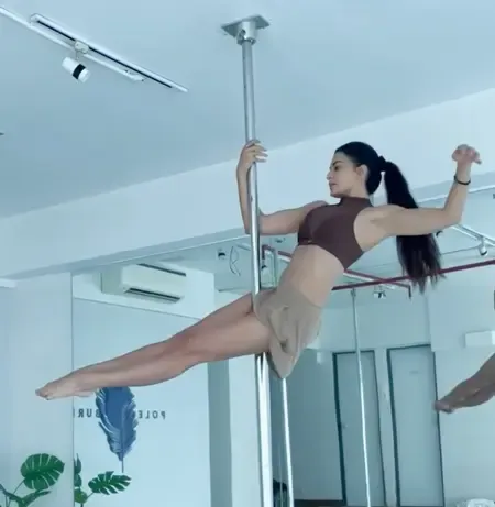 Is Jacqueline Fernandez Redefining Fitness with Her Pole Aerial Training?