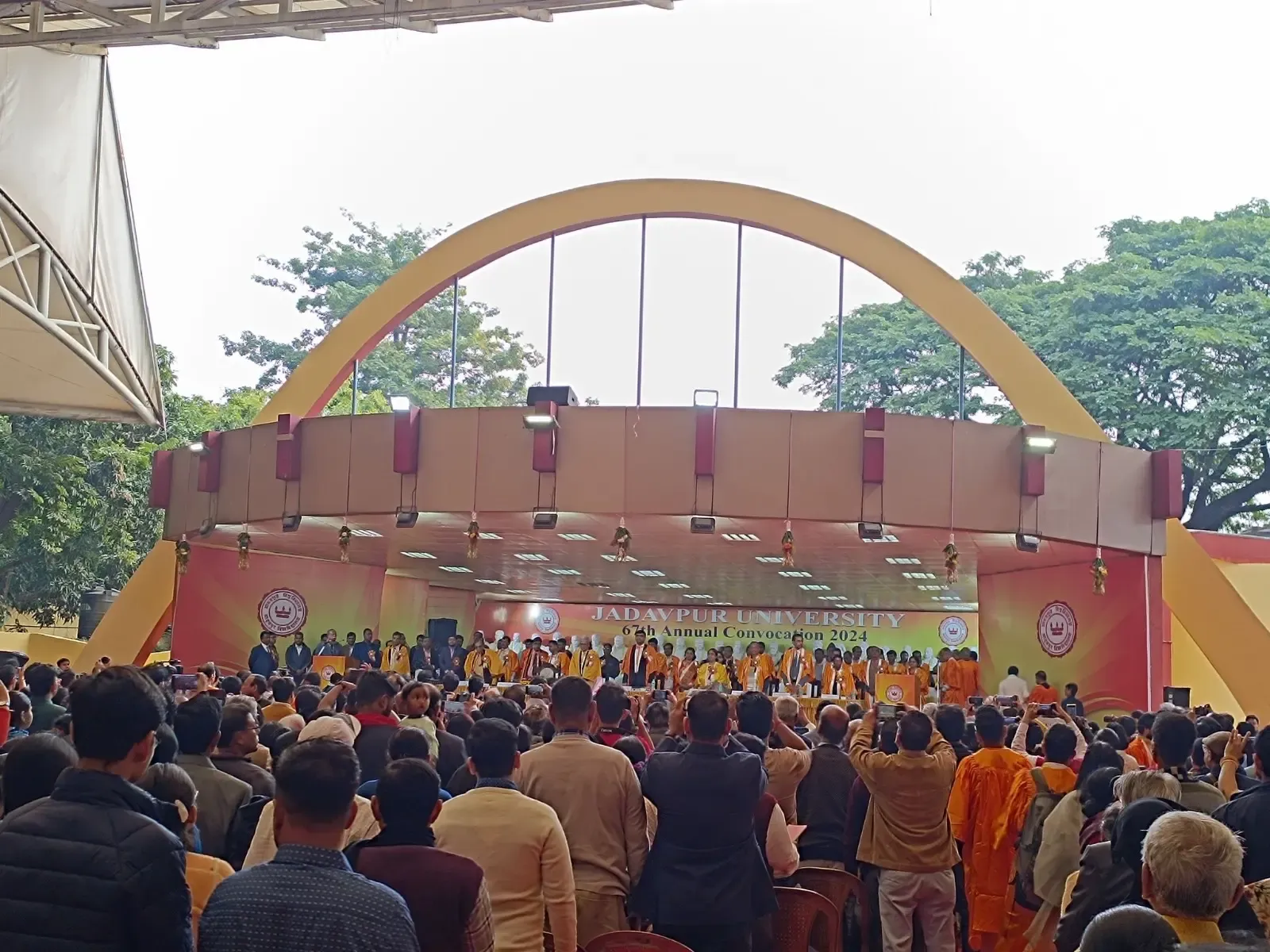 Jadavpur University's Convocation Sparks Potential Conflict Between Raj Bhavan and West Bengal Government