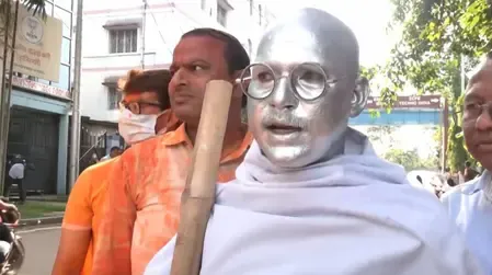 'चांदी के गांधी' ने जगन्नाथपुरी से कोलकाता तक पैदल यात्रा की, बोले — बंगाल में BJP की जीत से विकास को मिलेगी गति