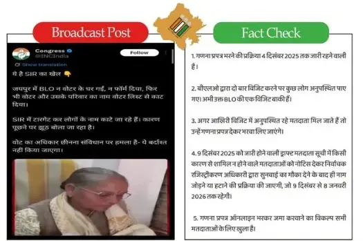 Did Jaipur Administration Really Delete Voter Names?