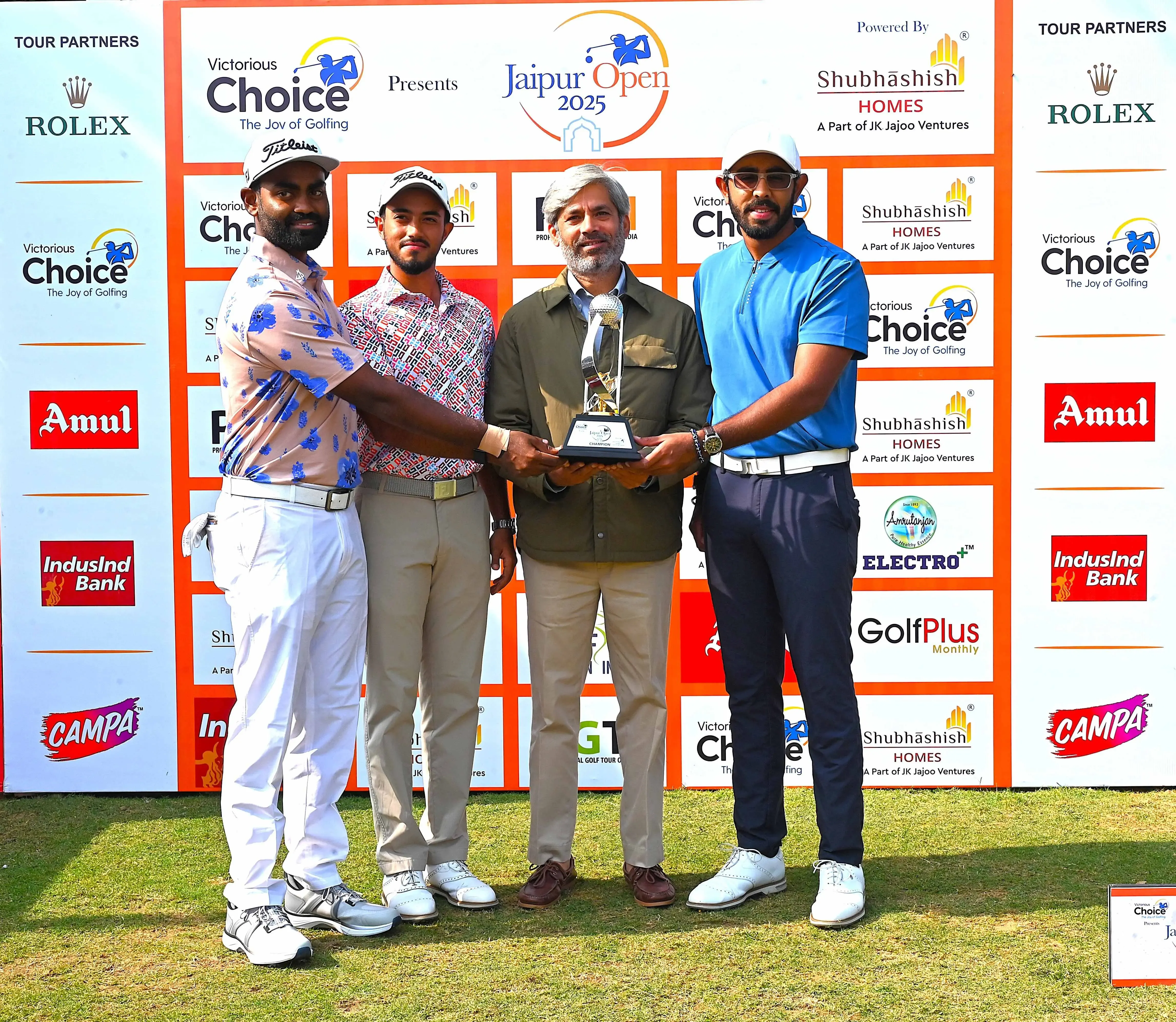 Will Top Golf Stars like Sandhu, Bhattacharya, and Ahlawat Compete for INR 1 Crore at Jaipur Open 2025?