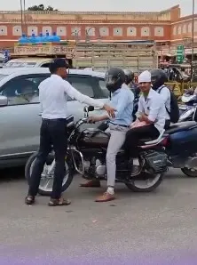 What Advisory Has the Jaipur Traffic Police Issued for New Year Celebrations?
