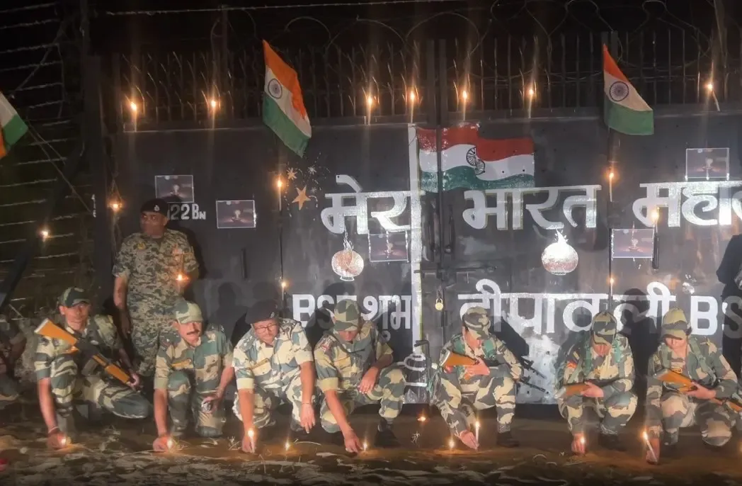 क्या जैसलमेर में भारत-पाक सीमा पर मनाई गई दीपावली? बीएसएफ ने दिया सुरक्षा का संदेश
