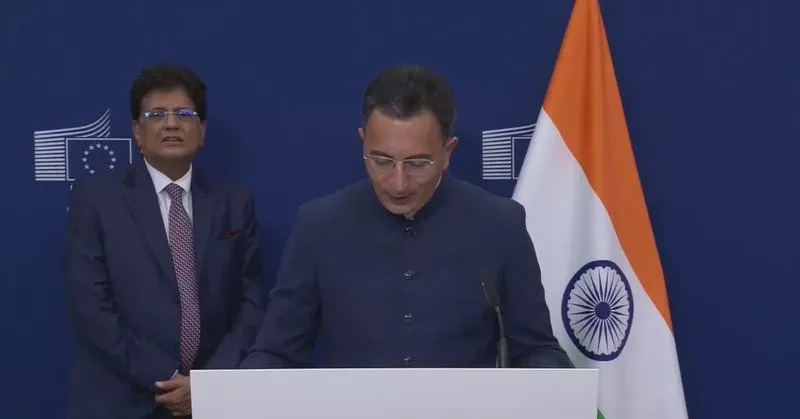 Jaishankar addresses press after 3rd India-EU TTC meeting