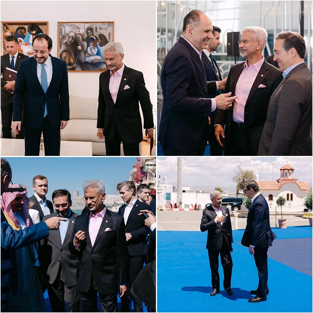 Jaishankar at EU Gymnich Meeting in Cyprus, Reaffirms India-EU Ties