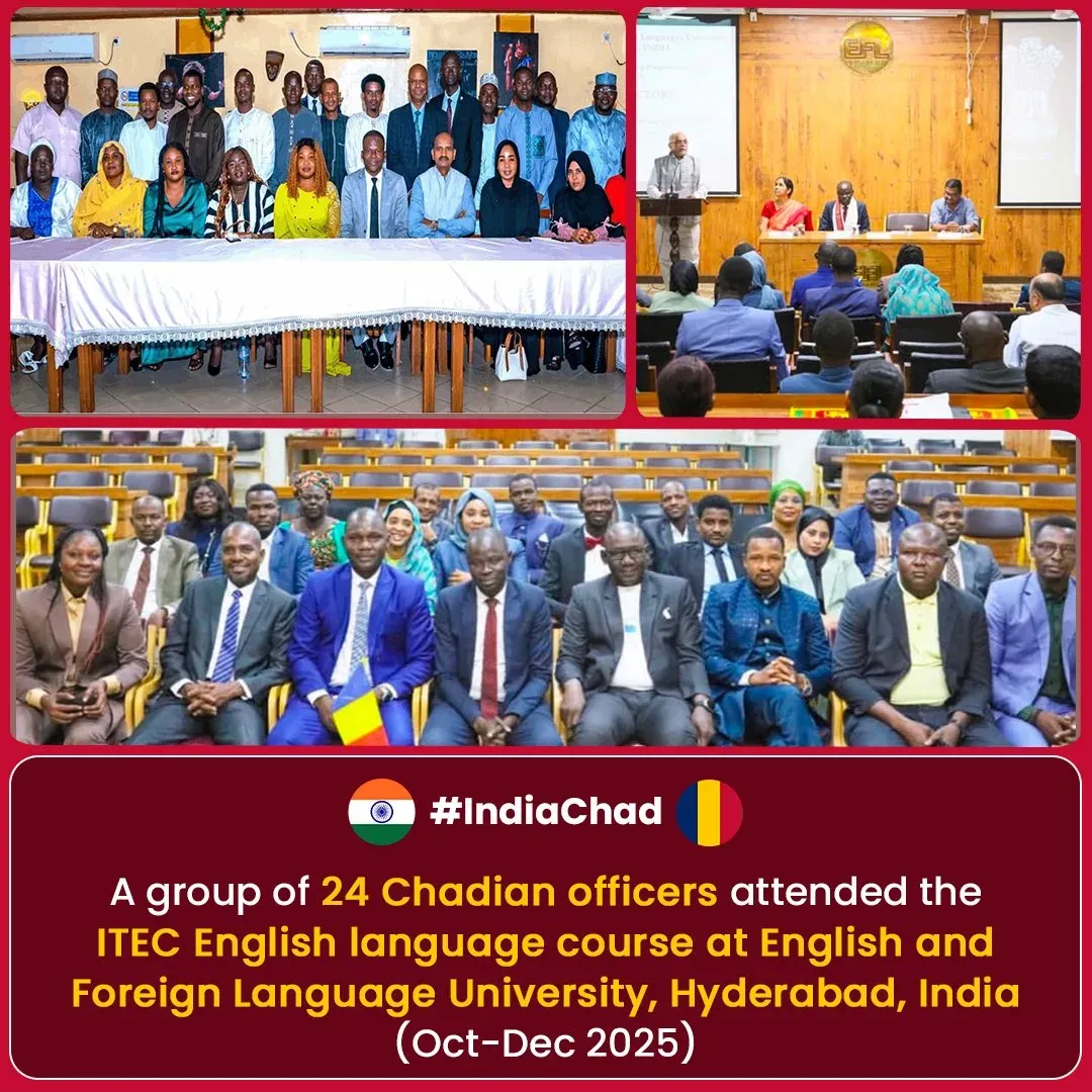 Jaishankar Greets Chad on 66th Independence Day