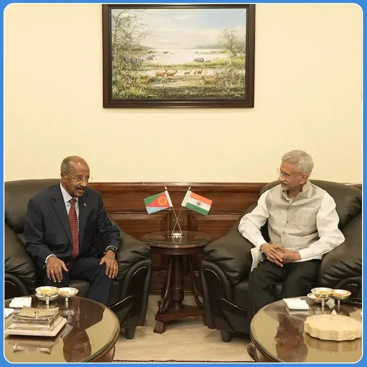 Jaishankar Greets Eritrea FM on Independence Day