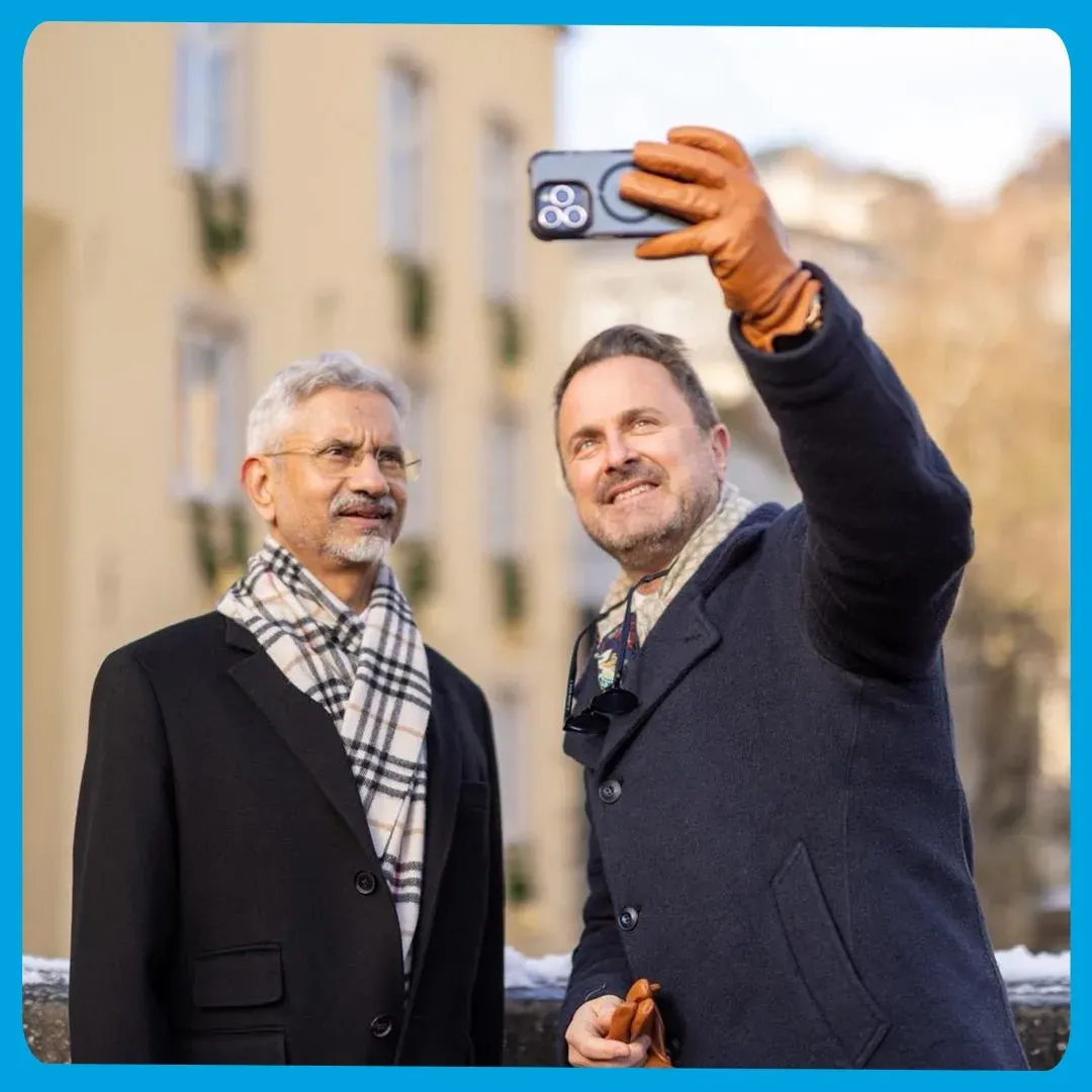 Jaishankar Greets Luxembourg on National Day