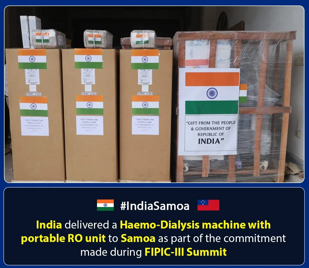 Jaishankar Greets Samoa on Independence Day