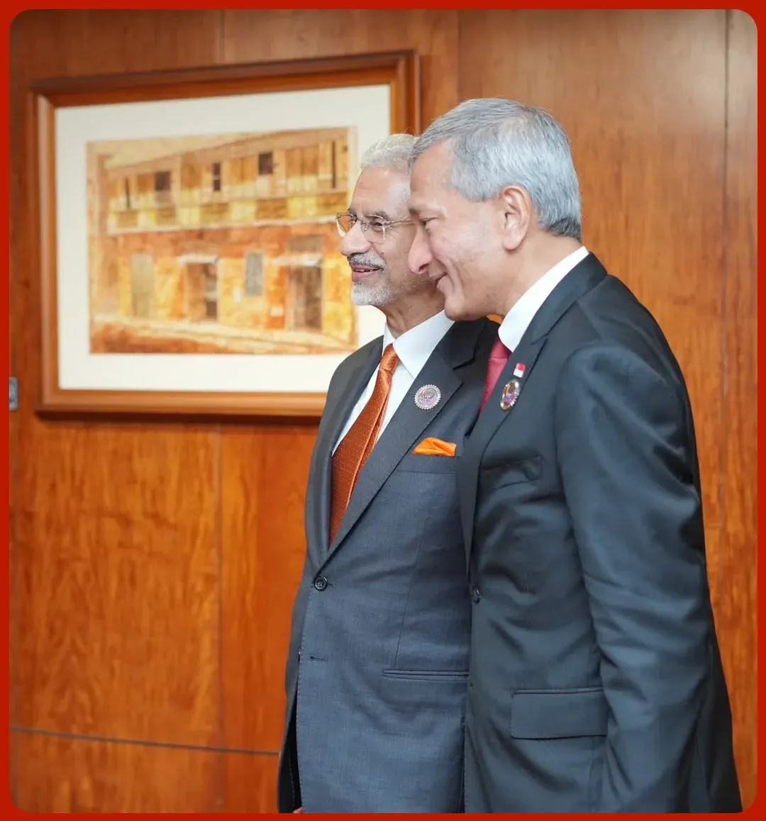 Jaishankar greets Singapore FM on National Day