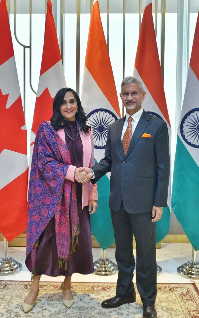 Jaishankar meets Canada FM Anand in New Delhi, reviews Strategic Partnership