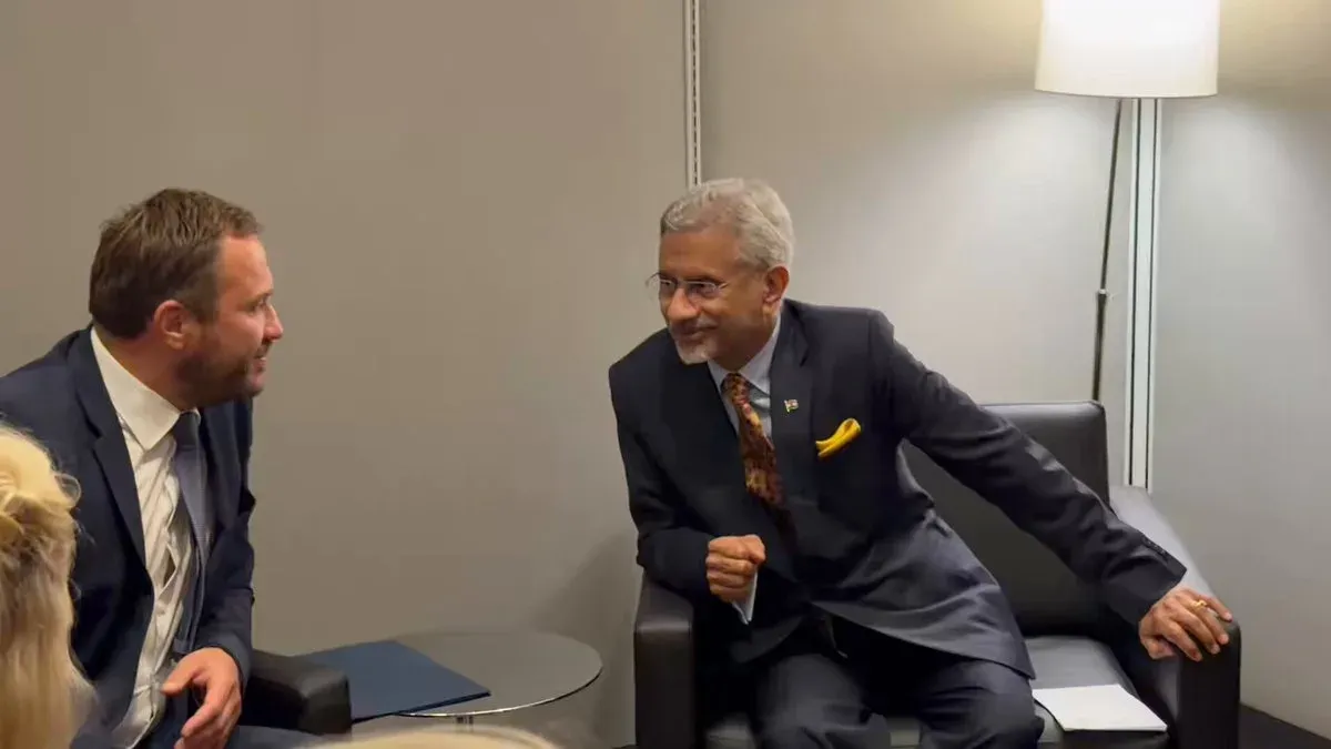 Jaishankar meets Estonia FM Tsahkna at UNGA81