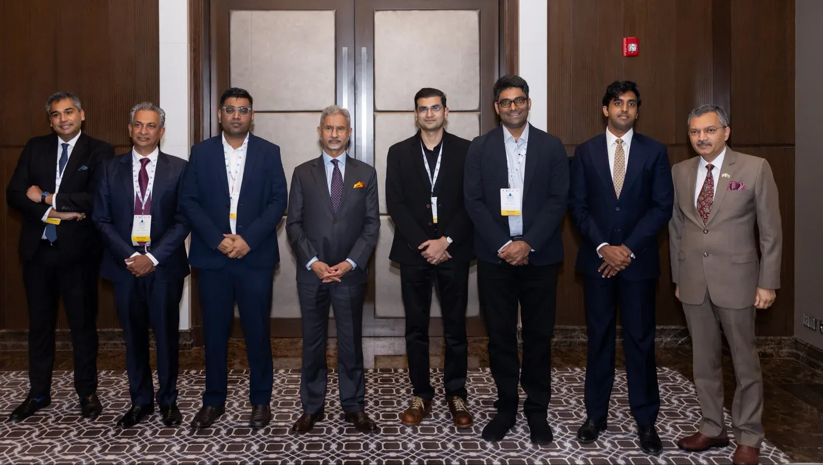 Jaishankar meets Indian tech founders at Raisina Middle East