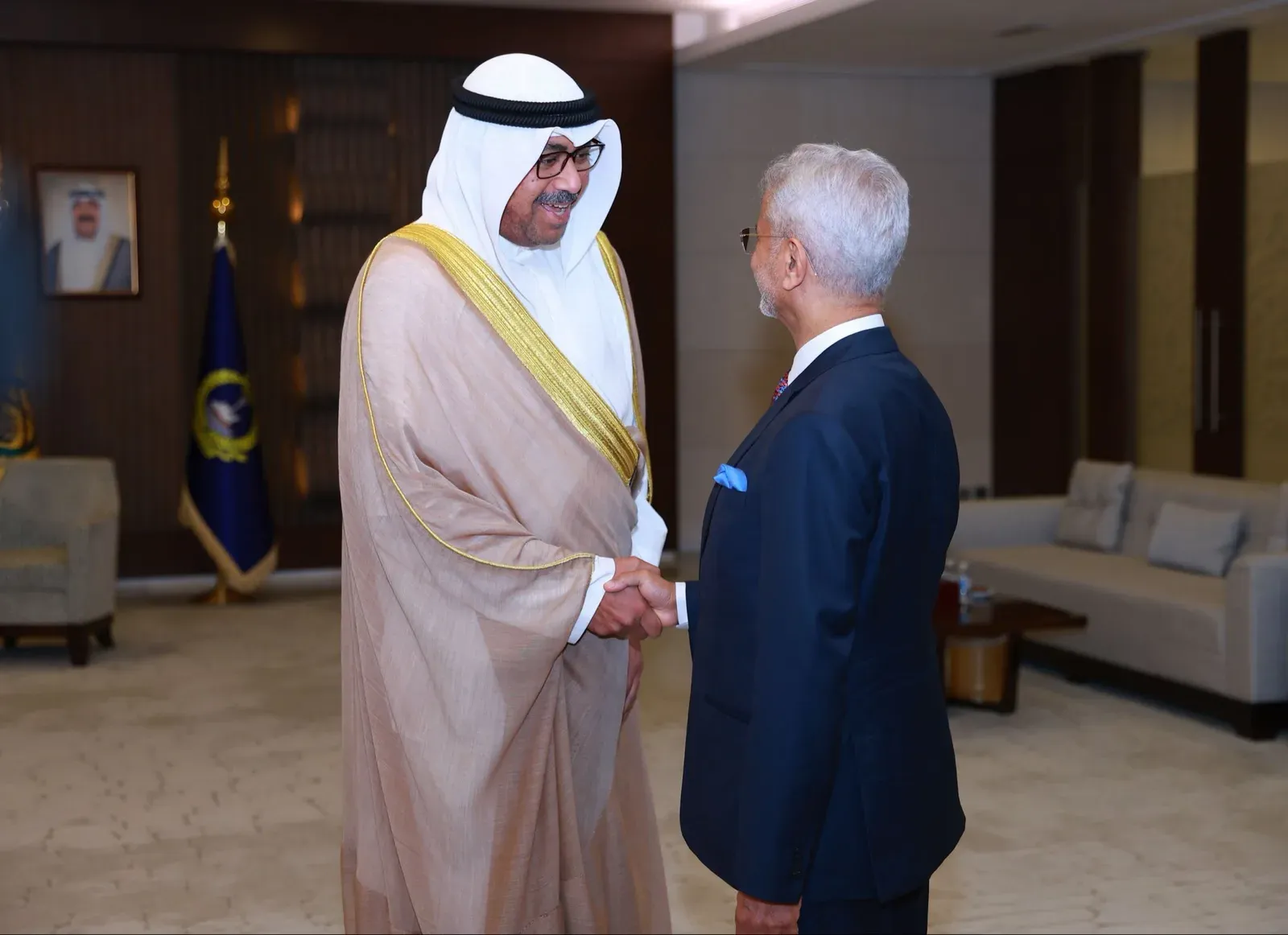 Jaishankar meets Kuwait Defence Minister on maritime security