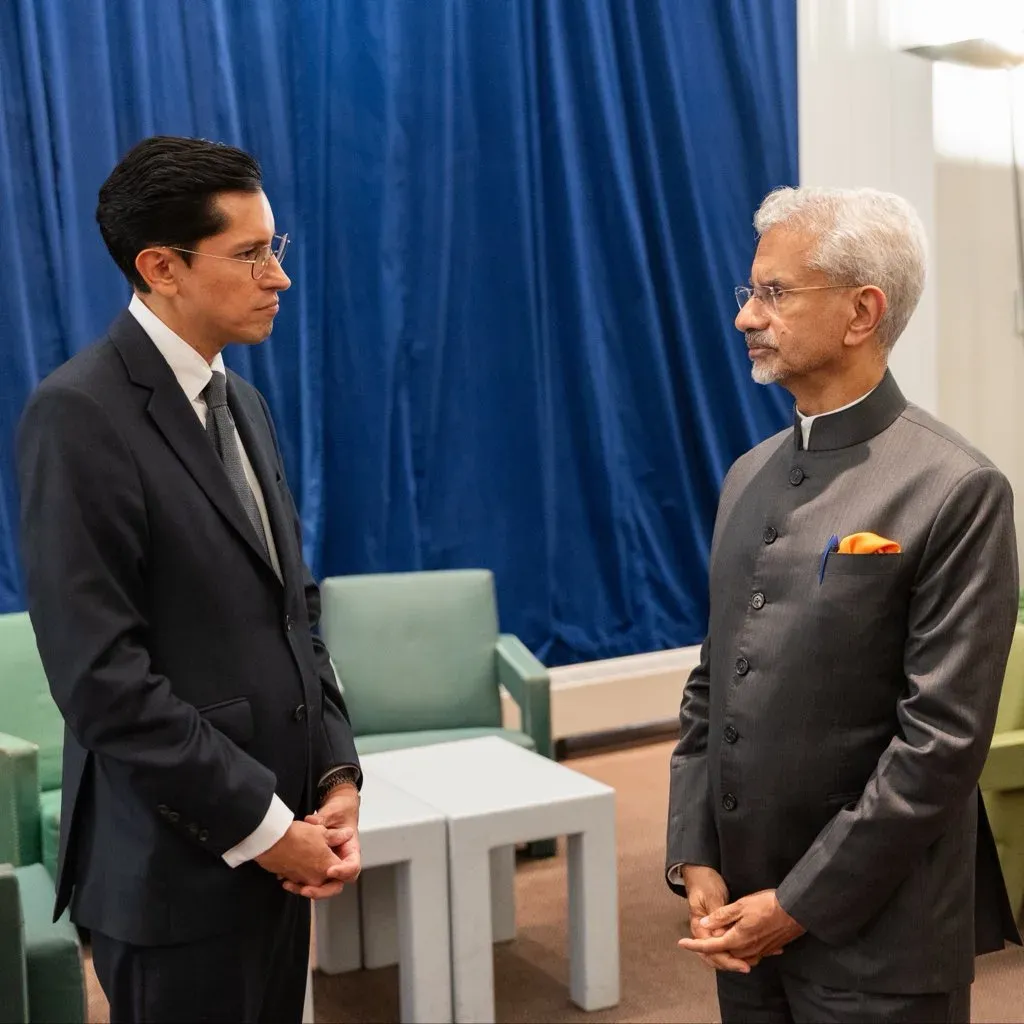 Jaishankar meets Mexico FM Velasco at UNGA81