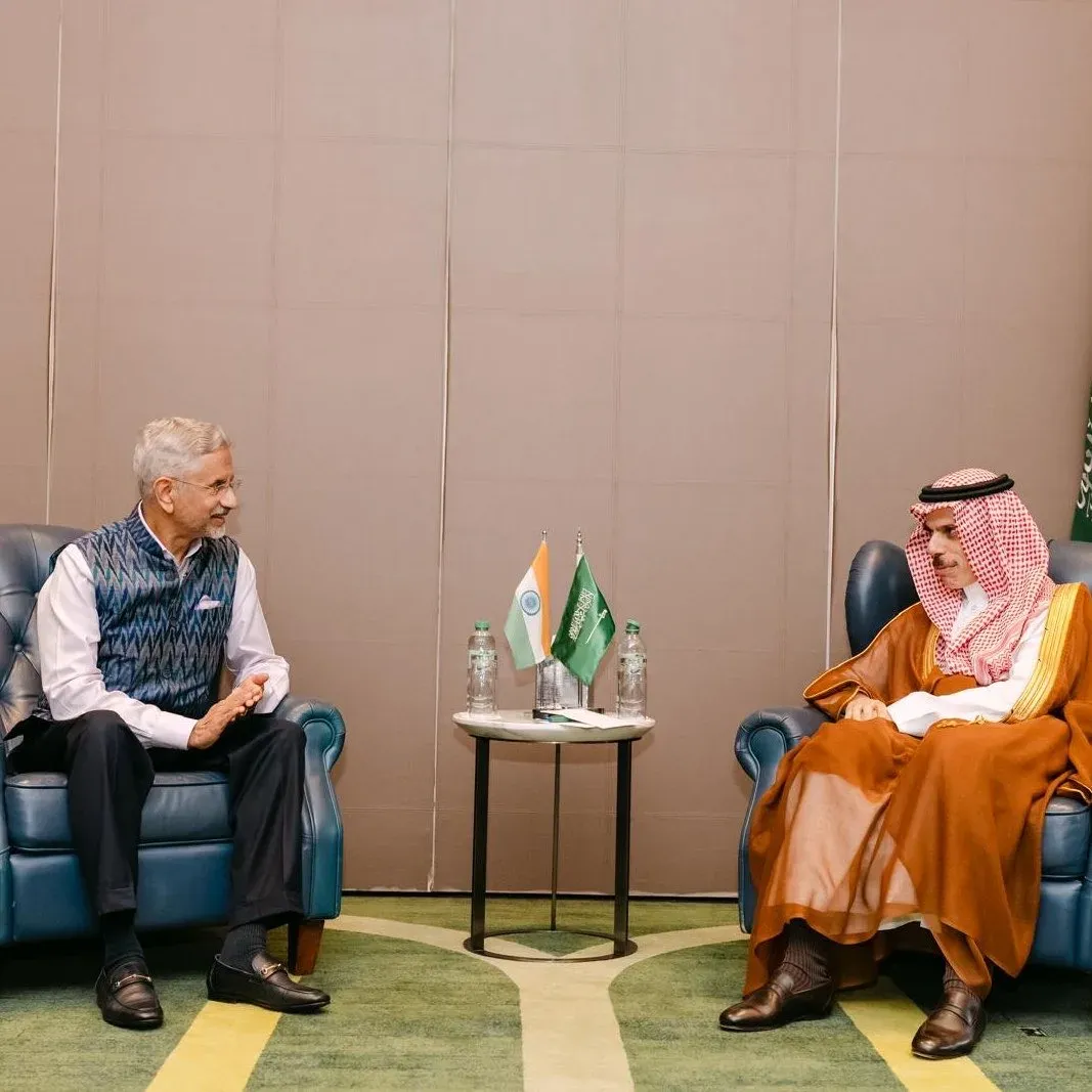 Jaishankar meets Saudi FM Faisal at Gymnich Forum