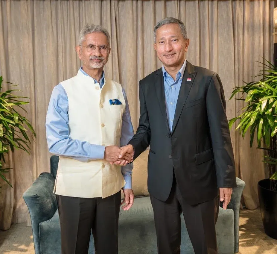 Jaishankar meets Singapore FM Balakrishnan, eyes deeper strategic ties
