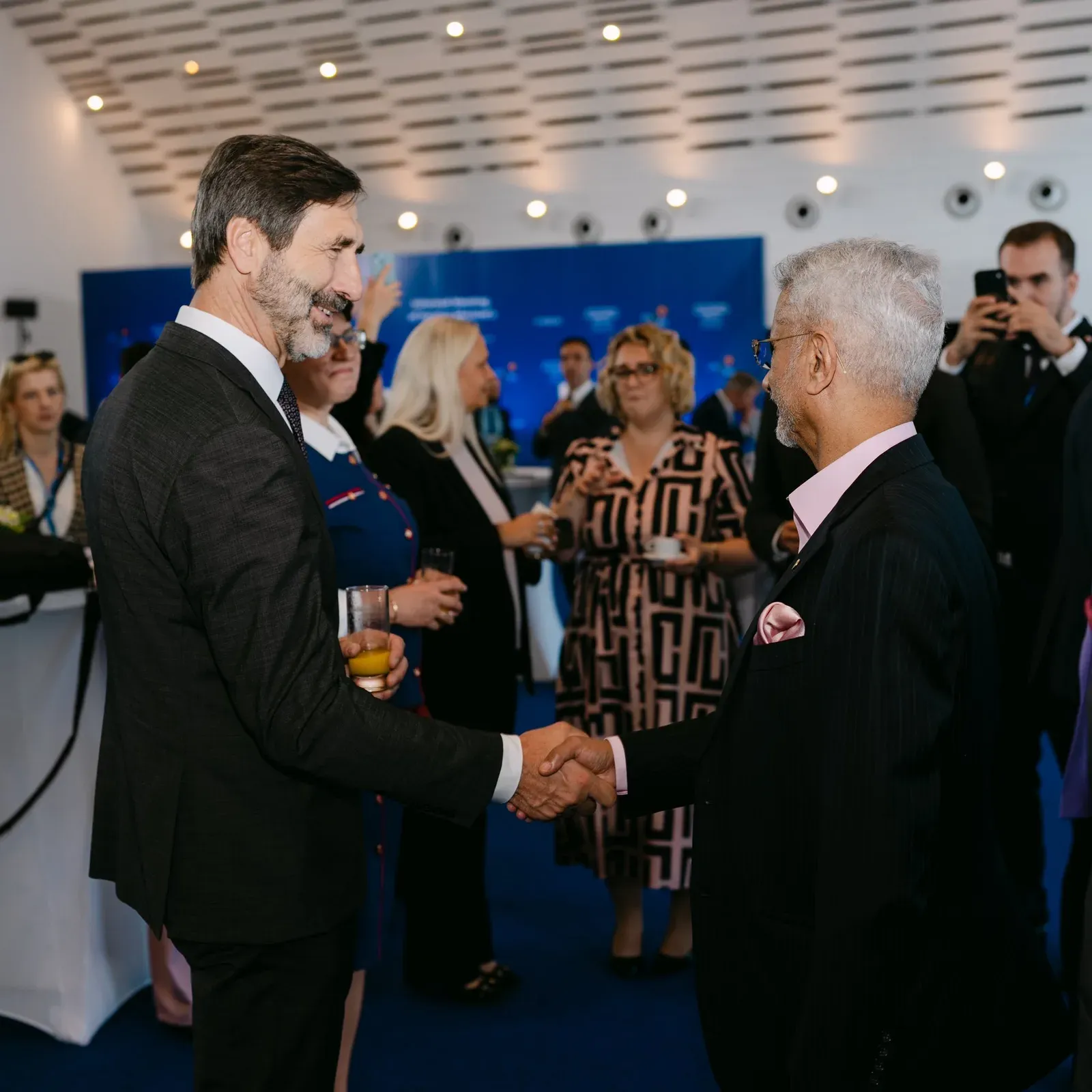 Jaishankar Meets Slovakia FM Blanár at EU Gymnich