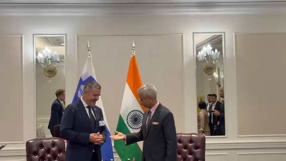 Jaishankar meets Slovenia FM Kajzer, eyes India-EU FTA push