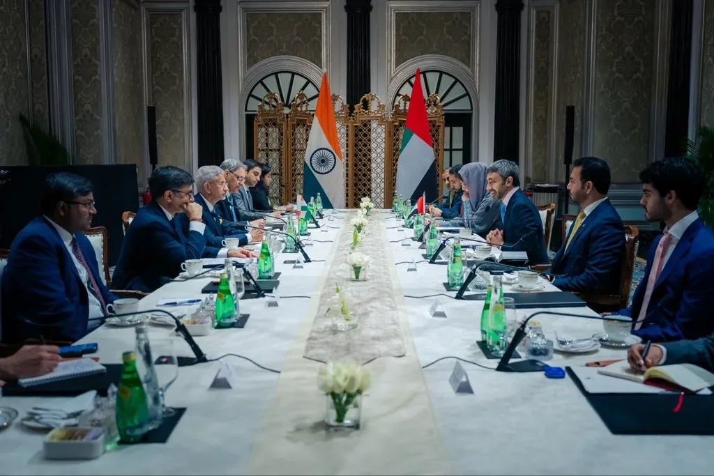 Jaishankar Meets UAE DPM Abdullah bin Zayed, Reviews Strategic Ties