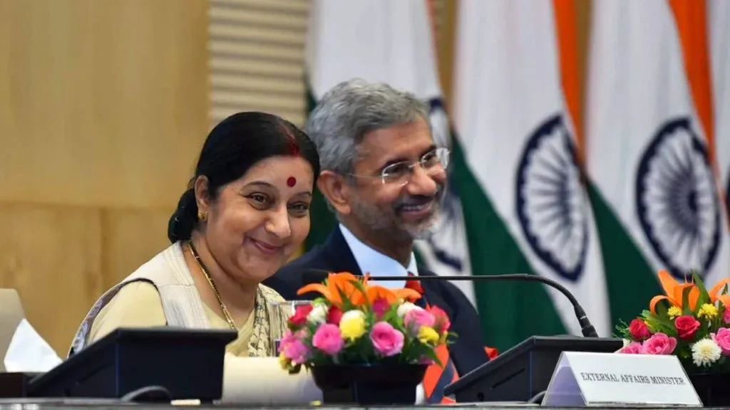 Jaishankar pays tribute to Sushma Swaraj on her death anniversary