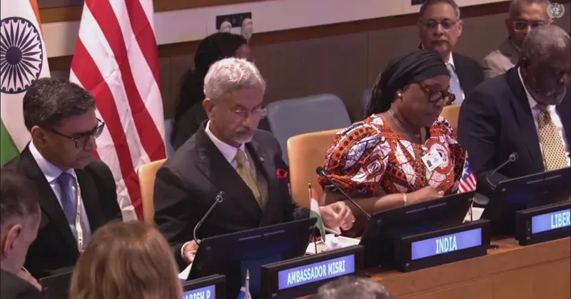 Jaishankar speaks at UN Group on Shipping & Seafarer Safety