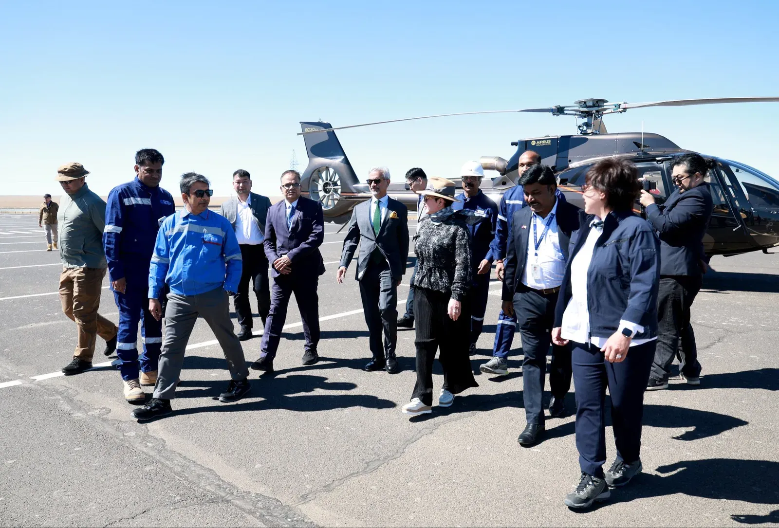 Jaishankar visits Mongol Refinery site, reviews India-Mongolia project