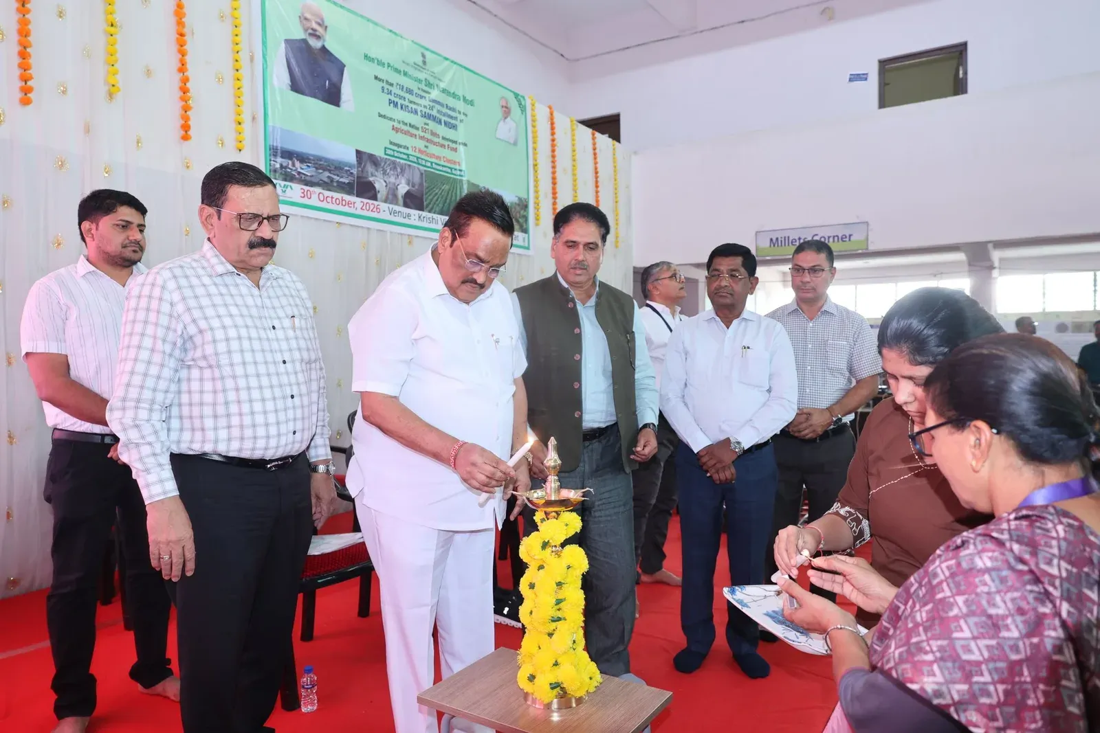 Jal Shakti Minister CR Paatil at PM-Kisan 24th Instalment Event in Surat