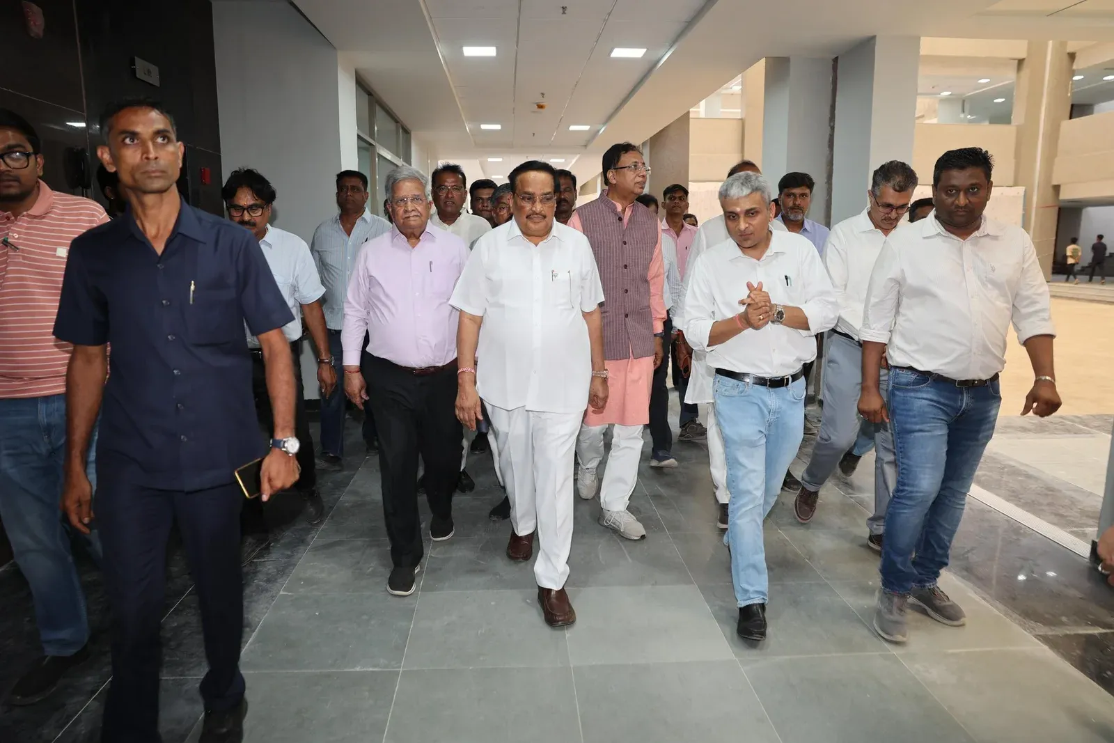 Jal Shakti Minister CR Paatil Visits GMERS Medical College Navsari