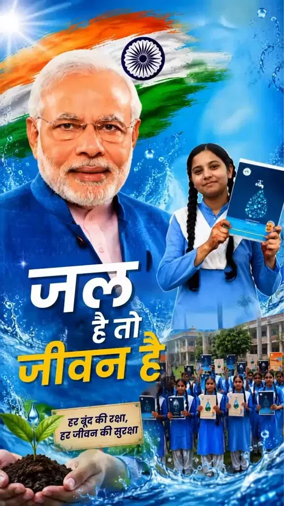 Jal Shakti Minister Paatil drives water conservation at UP school