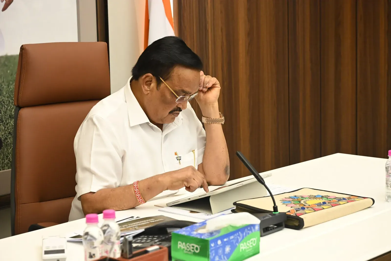 Jal Shakti Minister Paatil Reviews PMKSY Projects in Nagaland, Odisha, Bihar