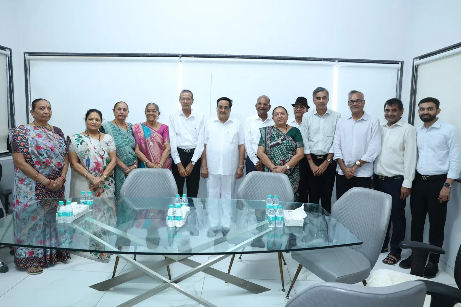 Jal Shakti Minister Paatil Visits SRKKF, Lauds Nation-Building Work